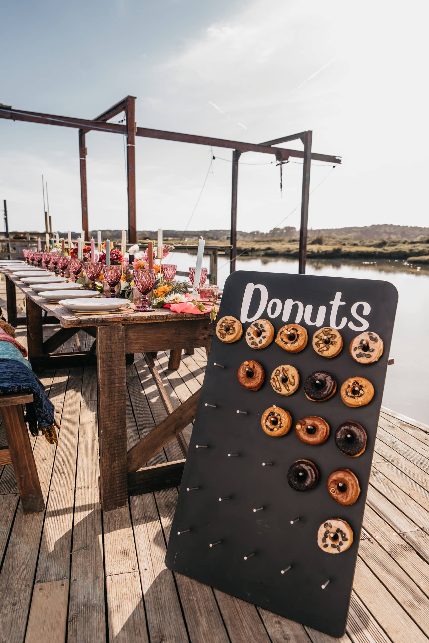 Bar à donuts - Mariage Les Sables d'Olonne